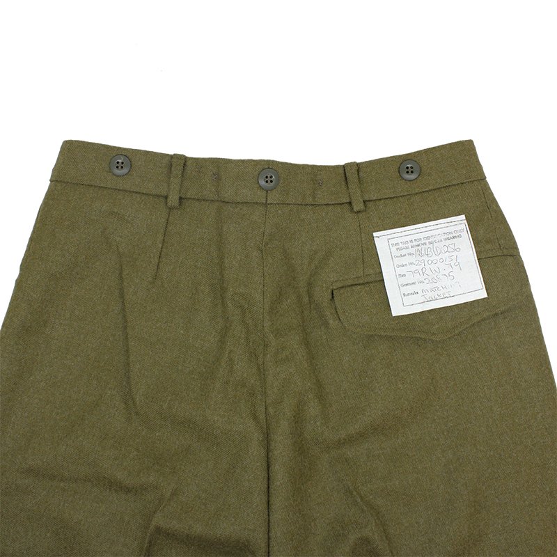 MILITARY SURPLUS Australian Battle Dress Trousers