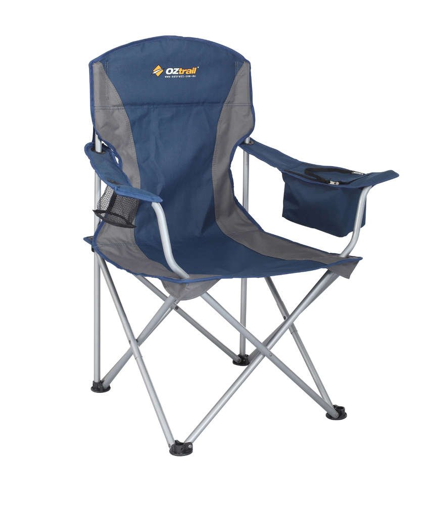 OZTRAIL Sovereign Cooler Arm Chair - Sit Back and Enjoy the Great ...