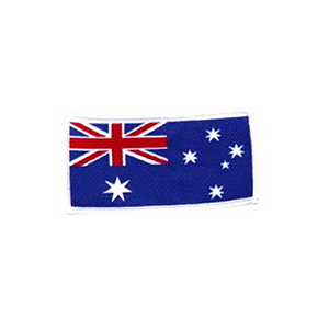 Woven Badge - Australian Flag - Large by SUPPLY LINE