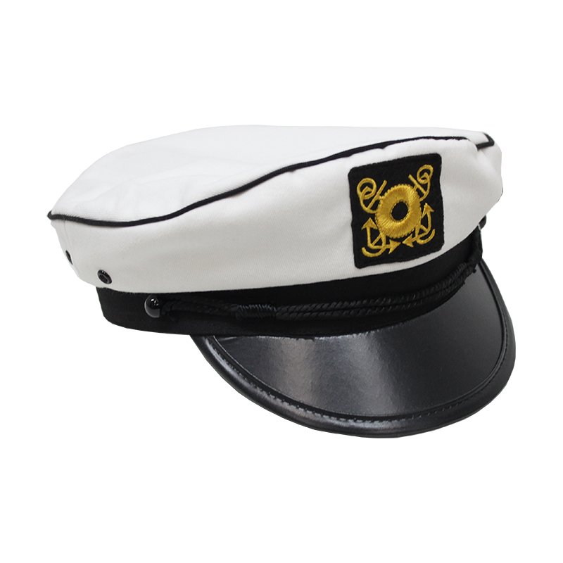 white captain cap