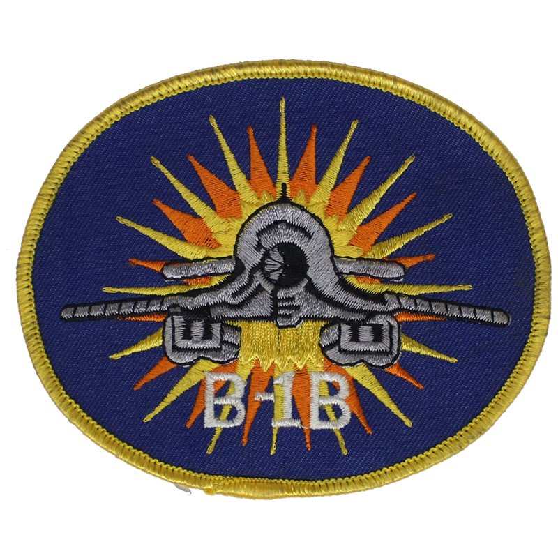 U.S. AIR FORCE B-1B Lancer Supersonic Bomber Patch - COMMANDO NEW ...