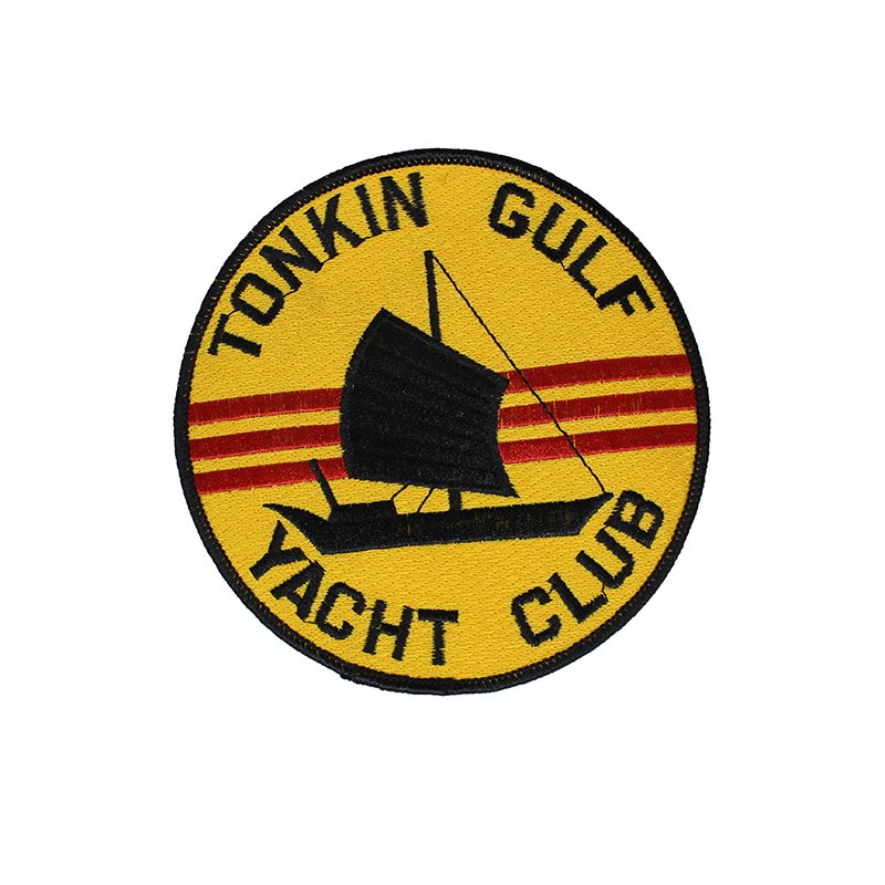 U.S. NAVY Tonkin Gulf Yacht Club Patch - COMMANDO NEW : Wide