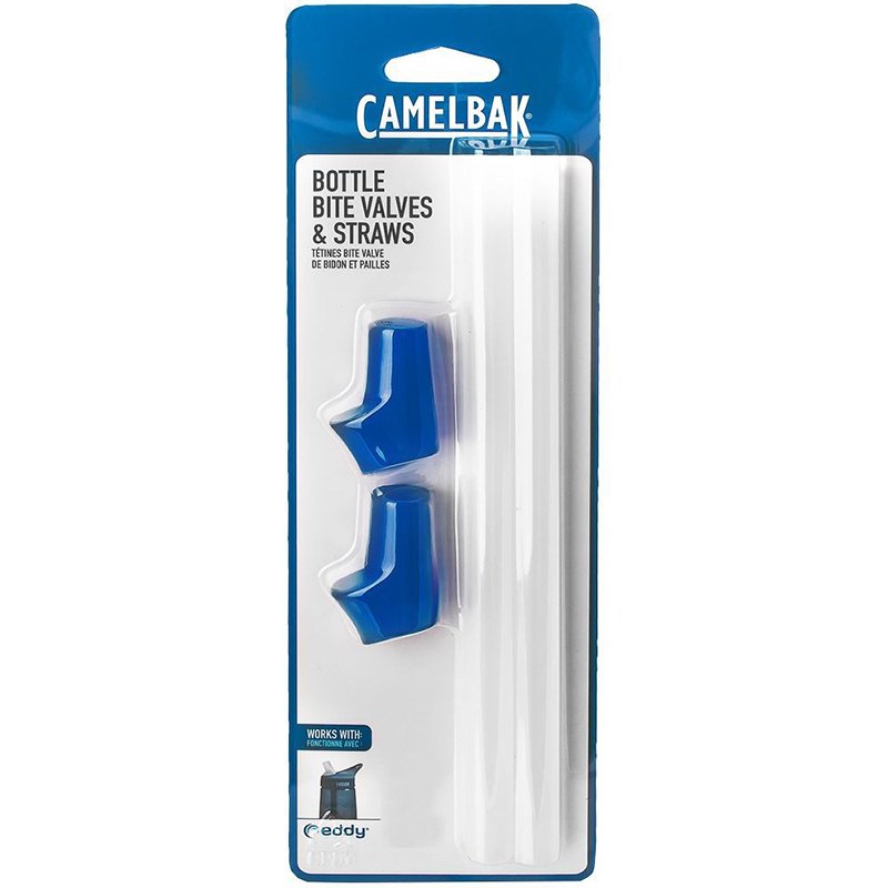 CamelBak eddy+ Bite Valve and Straw, 2 count (Pack of 1)