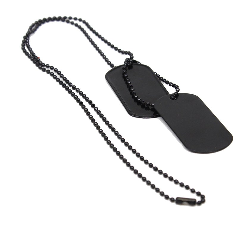 Dog shop tag black