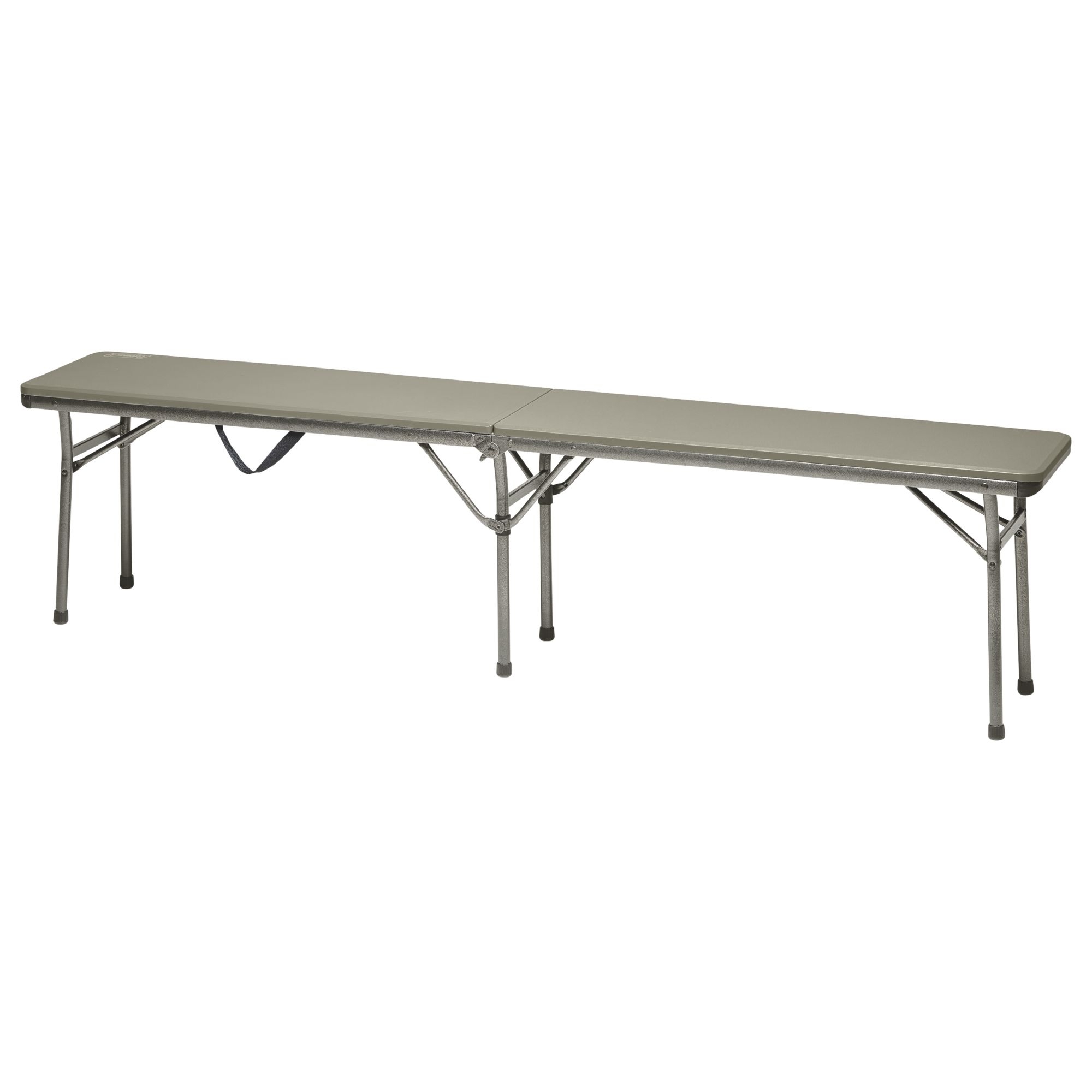 Coleman folding discount table with benches