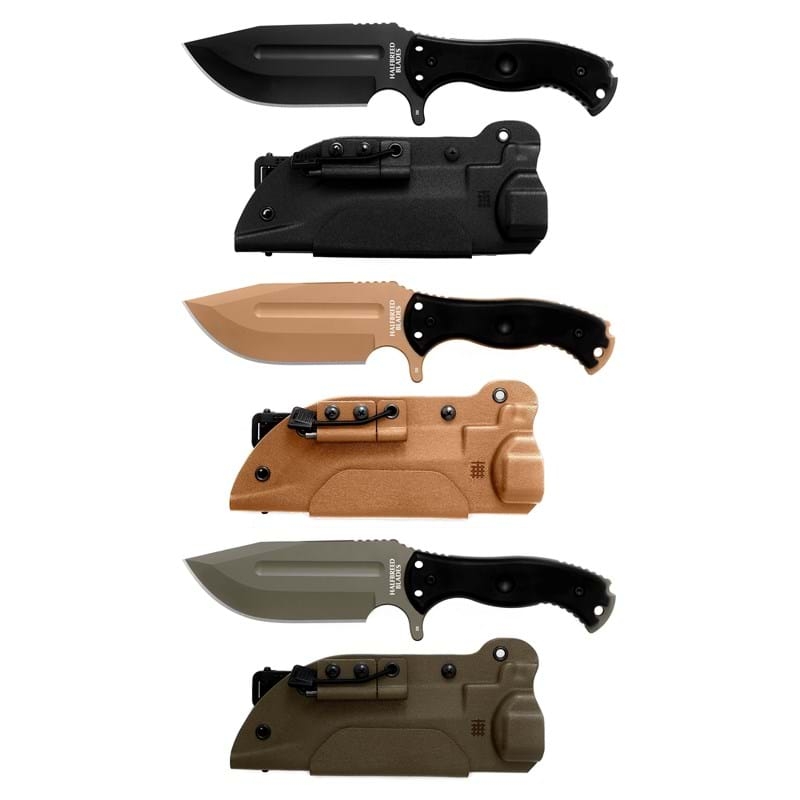 HALFBREED BLADES LBK-01 Large Bush Knife - Kydex Sheath and Flint