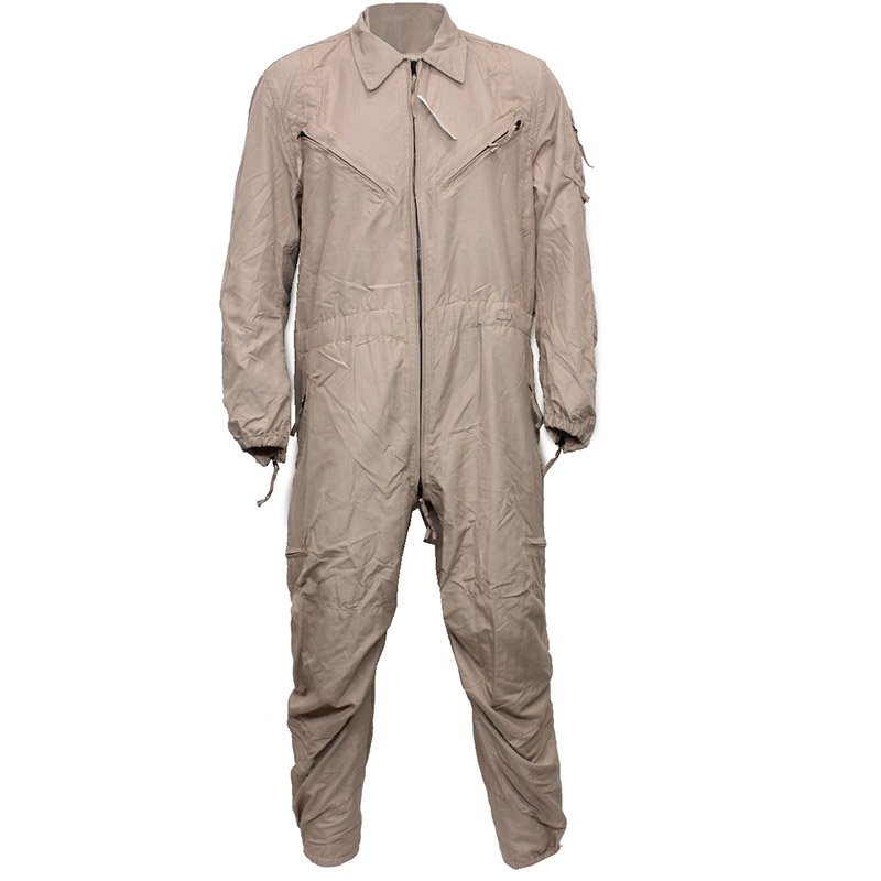 tan coveralls