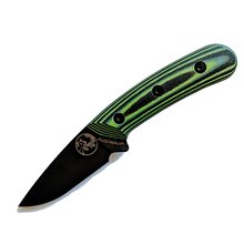 Tassie Tiger Knives Fixed Blade Hunting / Camp Knife with Micarta