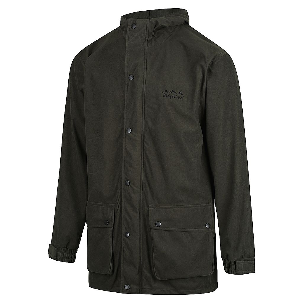 RIDGELINE Mallard Mens Waterproof Jacket - Solid Colour - Rug Up and ...