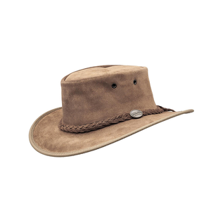 BARMAH 1061 Foldaway Suede Hat - Keep Safe in the Harsh Aussie Sun with ...