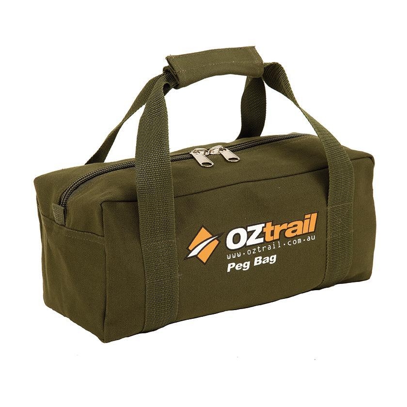 Oztrail canvas duffle bag on sale