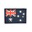 Australian National Flag Patch - "Hook and Loop" Backed by SORD