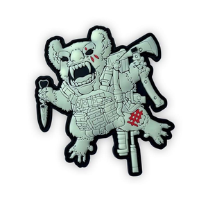 GITD Drop Bear Morale Patch 2024 by HALFBREED BLADES