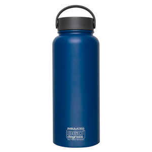 Wide Mouth Insulated 1L Dark Blue by 360 DEGREES