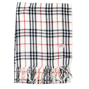 Faux Pashmina Scarf - Plaid by OUTBOUND