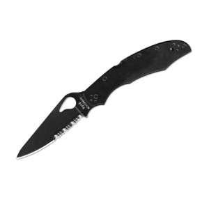 BYRD Cara Cara 2 Black Combo Blade - Black Stainless Handle 