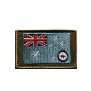 RAAF Ensign Embroided Auscam-Colour by COMMANDO