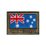 Australian Flag Embroided DPCU Colour Aus Olive by COMMANDO