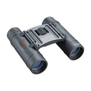 TASCO Essentials 12X25mm Roof Prism Black Compact Binoculars