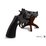 Replica 4" Colt Python Black Pistol by DENIX