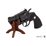 Replica 2" Colt Python Black Pistol by DENIX