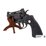 Replica 2" Colt Python Black Pistol by DENIX