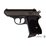 Replica Walther PPK with Silencer Black by DENIX