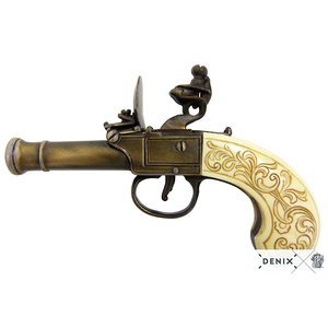 Replica 18th Century Flintlock Pistol by DENIX