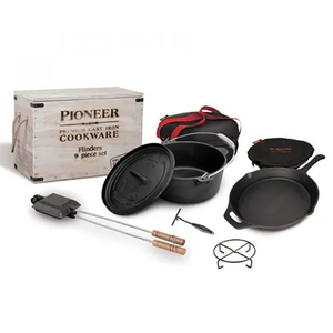 CAMPFIRE Cast Iron Boxed Pack 9 Piece