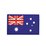 Australian Flag Red Union Jack PVC Patch by COMMANDO