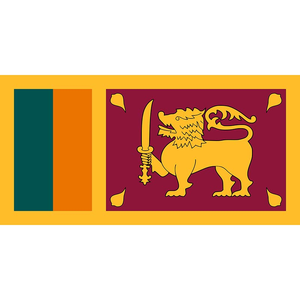 Flag Of Sri Lanka (Large) 5'x3' by OUTBOUND