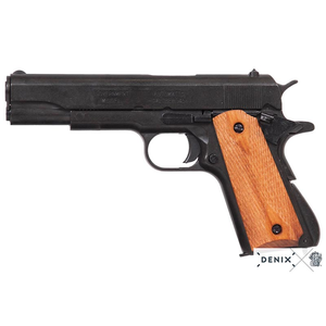 Colt Government Black with Wood Grips 24cm by DENIX