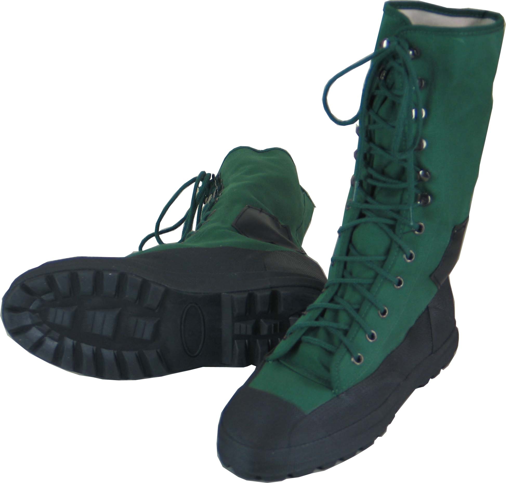 canvas commando boots