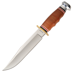 Bowie- Stacked Leather Handle by KA-BAR