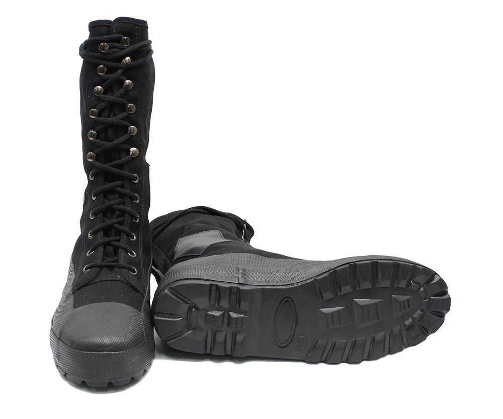 Canvas hot sale commando boots