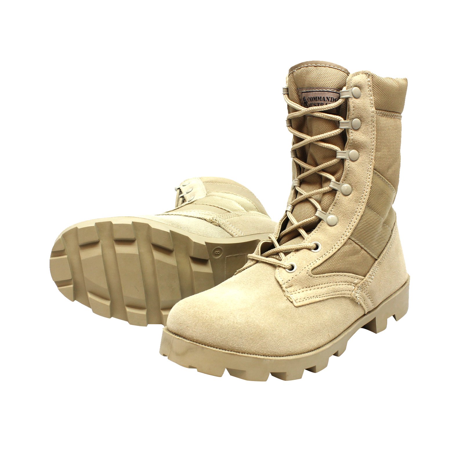 khaki desert boots